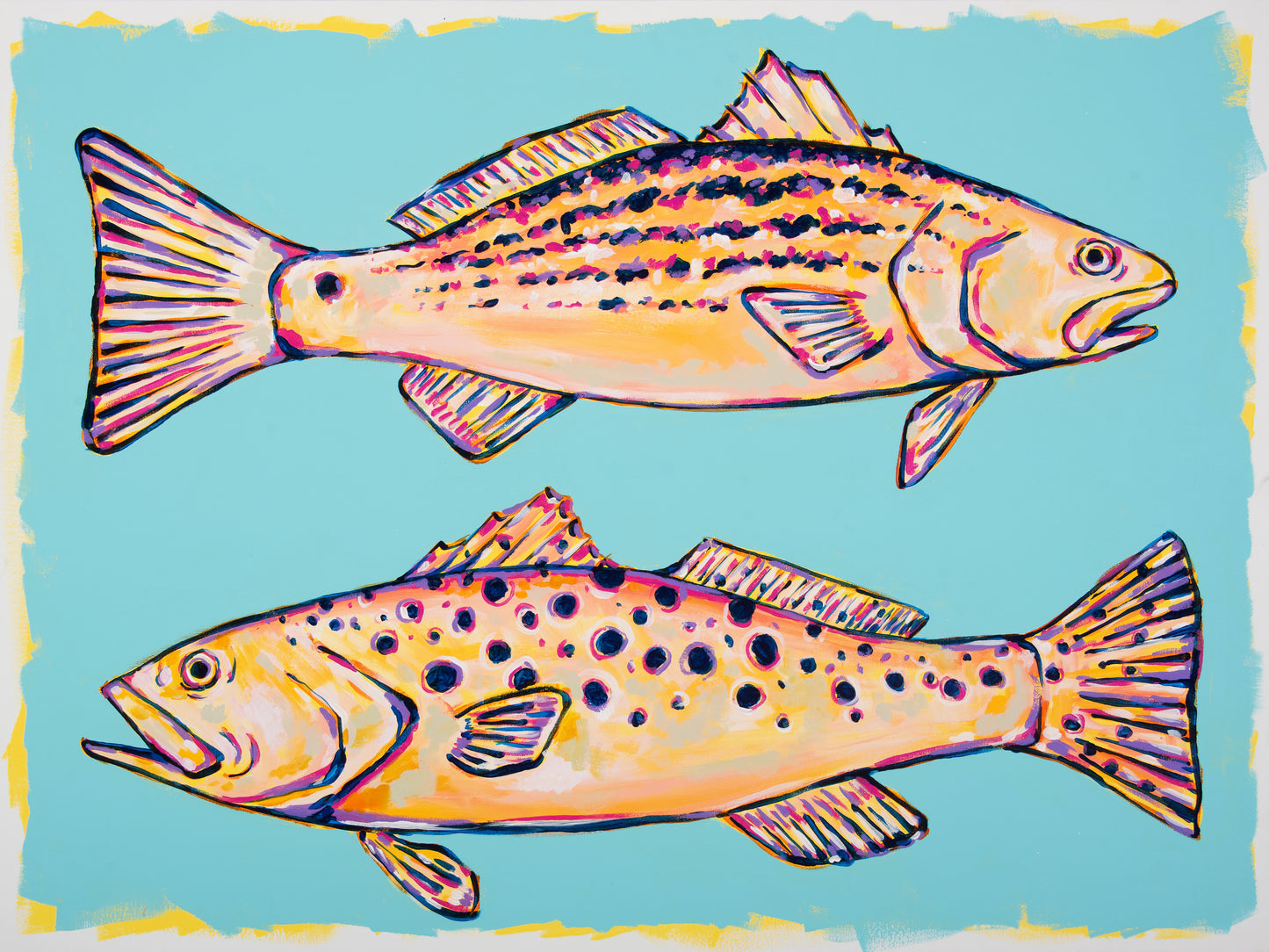 “Line & Lure, Blue”