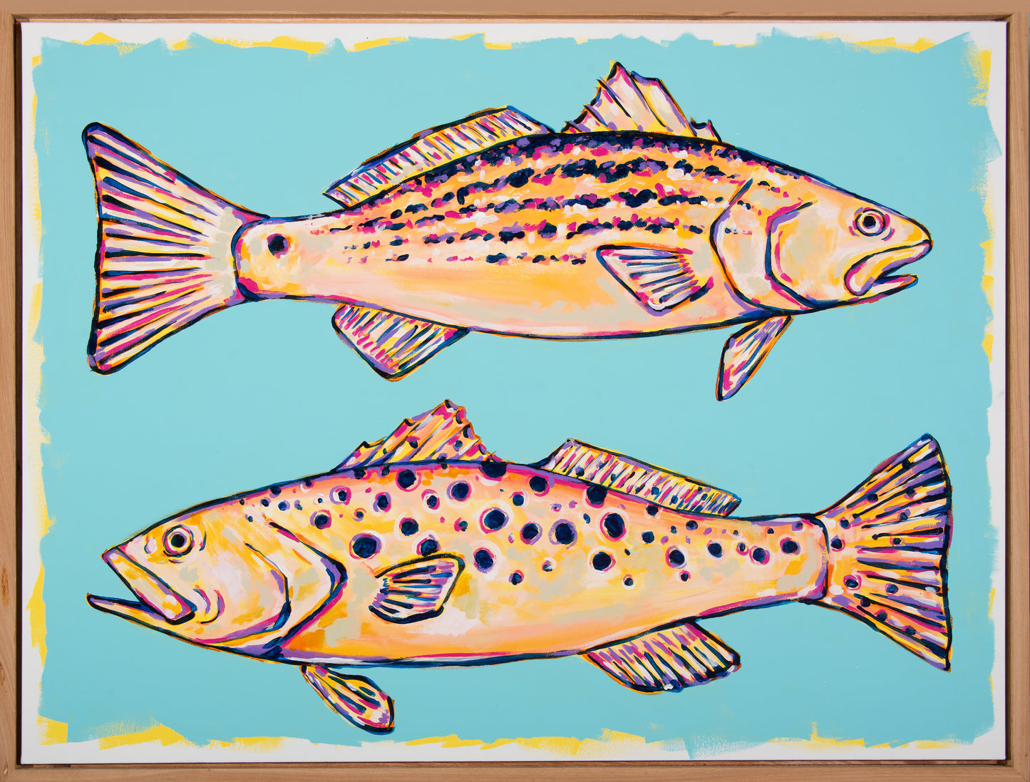 “Line & Lure, Blue”