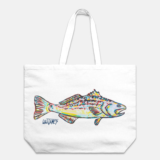Spottail Bass - Oversized Tote